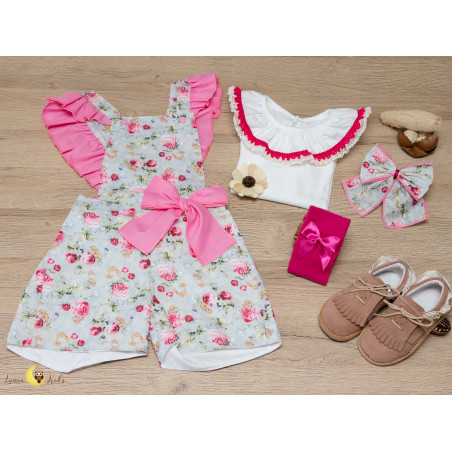 Conjunto Jardineira PINK